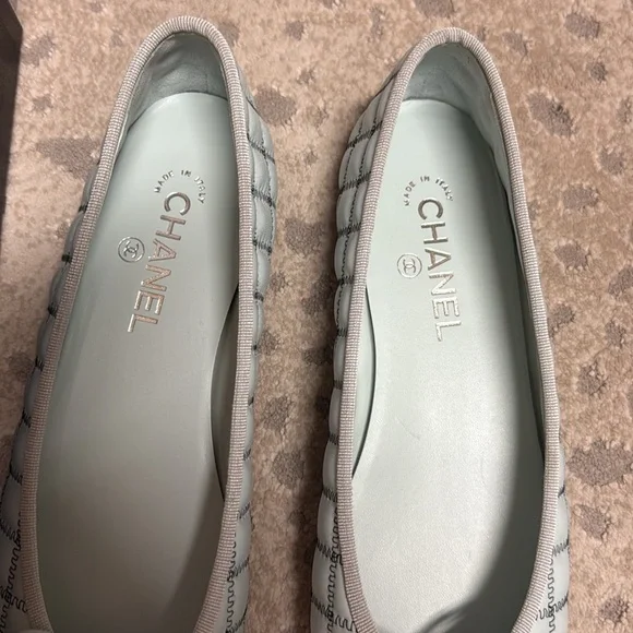 Chanel Ballet Flats NWT 41.5 - Picture 3 of 9